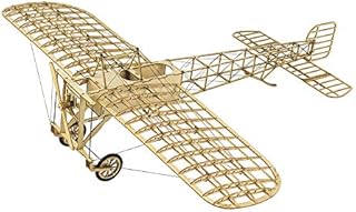 Viloyaga Wooden DIY Blériot XI Model Aircraft kit, Laser Cut Wood Airplane Kits to Build for Adults, Perfect 3D Puzzles Plane Models for Home Decor Collection Birthday Christmas