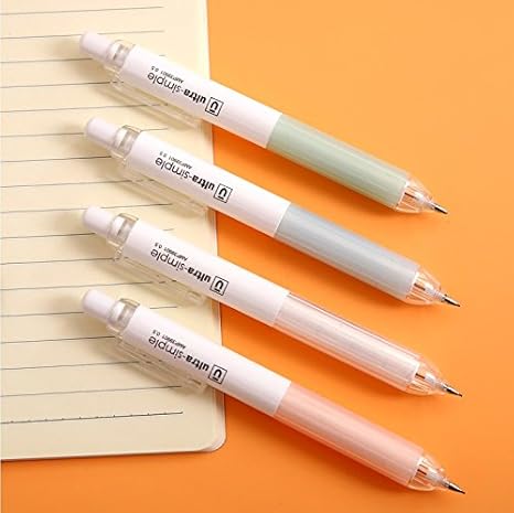 Amazon M Sun かわいいかわいいシンプルスタイル 0 5mmポイントシャープペンシル 学校 オフィス用 プライズ ギフト 4個パック シャープペン 文房具 オフィス用品 Amazon M Sun かわいいかわいいシンプルスタイル 0 5mmポイントシャープペンシル 学校 オフィス用 プライズ ギフト 4個パック シャープペン 文房具 オフィス用品