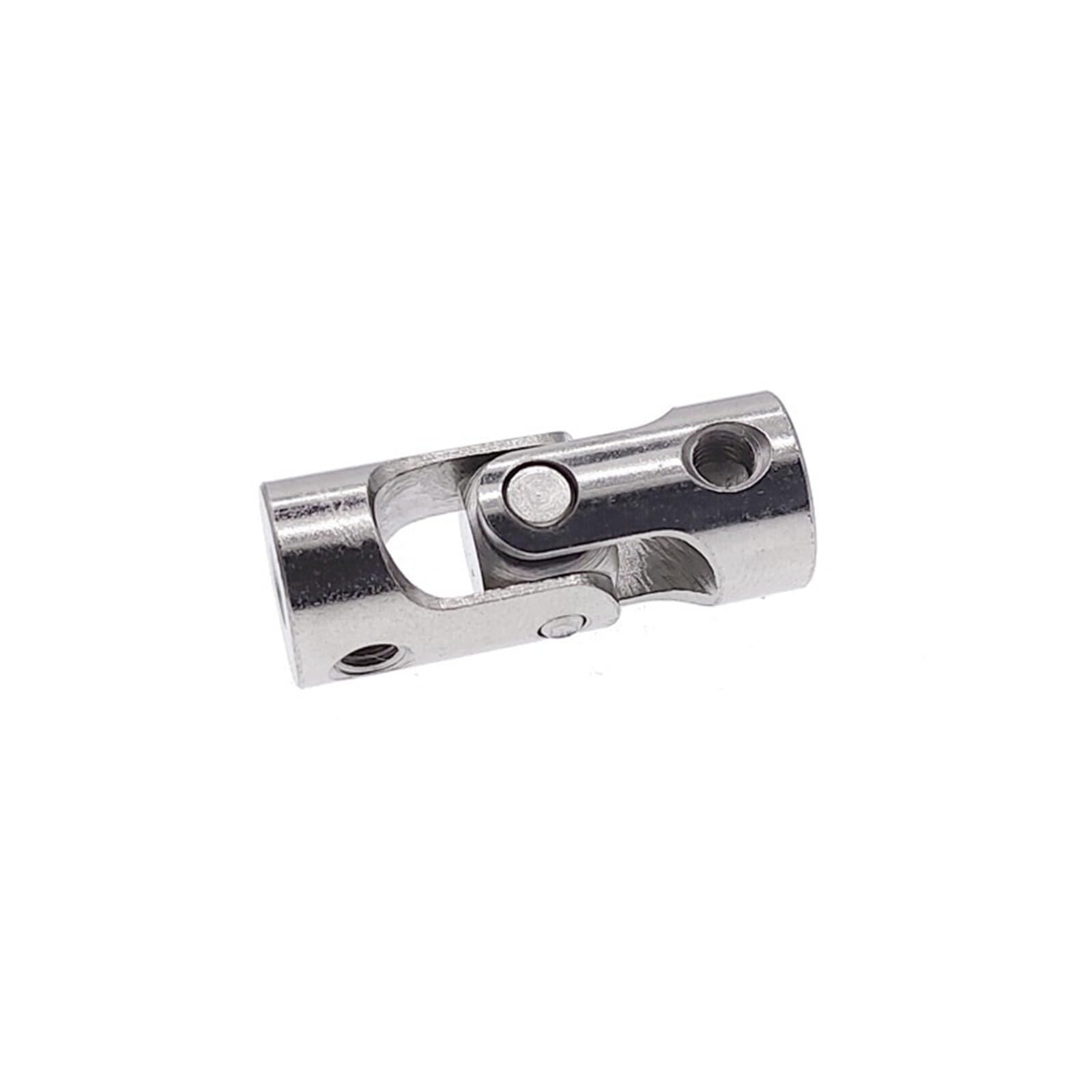 Universalgelenkkupplung 25×25 Mm – Drehbare Lenkwellen-Kreuzgelenk-Kupplung Aus 45# Stahl, D49 L108 Mm Mit Keil, Für RC-Autos & Roboter