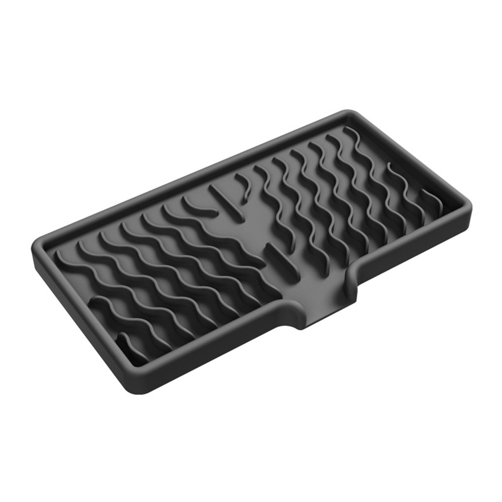 TFAOYS Simple Soap Tray Holder for Bathroom and Kitchen Sink Case Innovative Draining Simple Tray