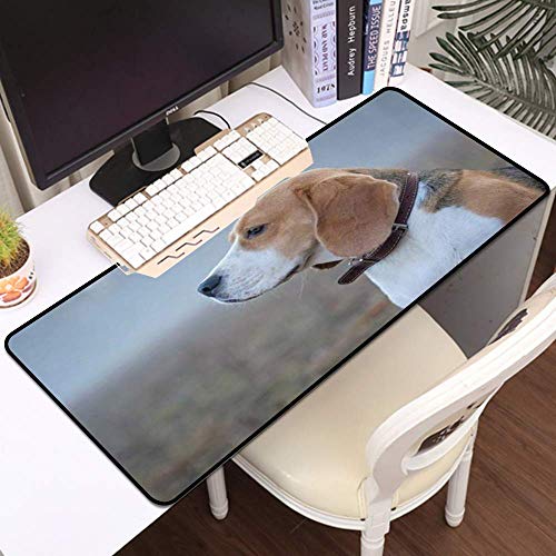 Gaming-Mausmatte, große Maustatt Säugetier-Shepherd-Bauer, der Seine Herde Graze-Keeper-Weide im Freien Schaf, genähte