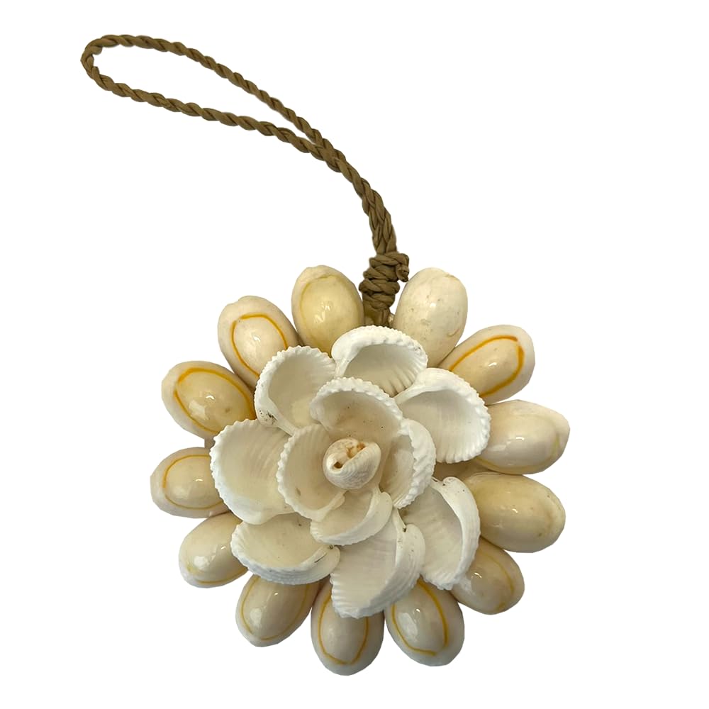VIE Handmade Seashell Hanging Ornament, Design #15