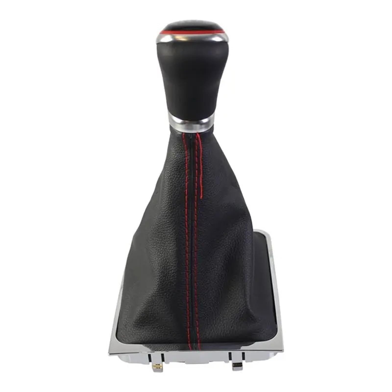 Tusgt 5 Speed Knob Manual For Vw For Passat B6 B7 Cc 2005-2013 Gear Shift Knob With Gaiter Boot Cover 5/6-Speed Mt Lever Change Stick(5 Speed)