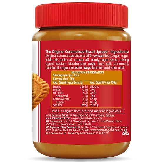 Image of CELEBRINO B-iscof Lotus | Sweet Spread | Smooth | 400G | Pack of 1