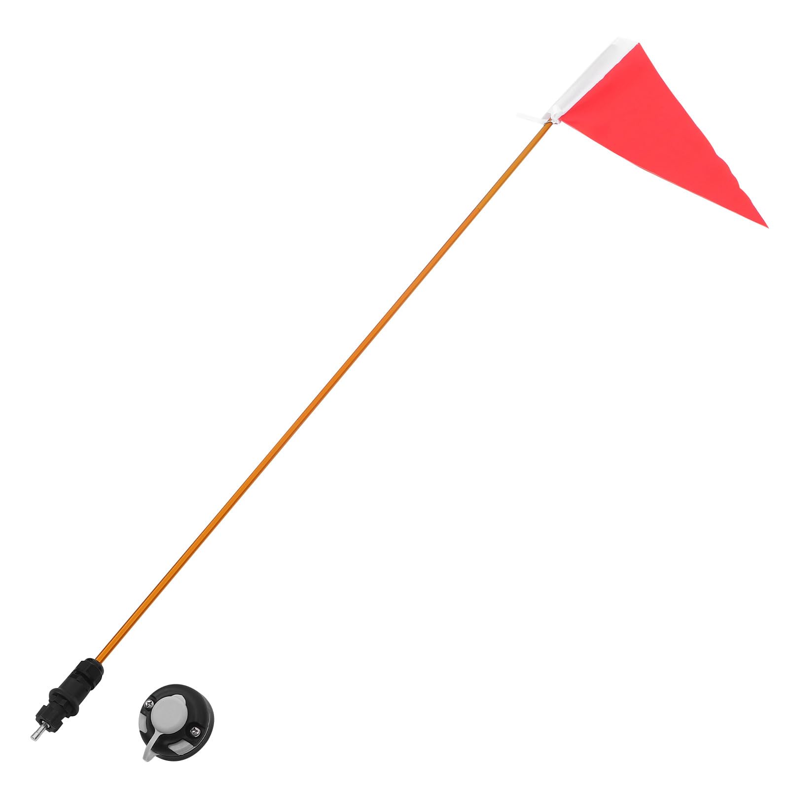 GLEAVI Supporto Bandiera per Kayak in Acciaio Inossidabile Base Stabile, Facile da Installare, Kit Sicurezza Barca per Yacht e Canoe
