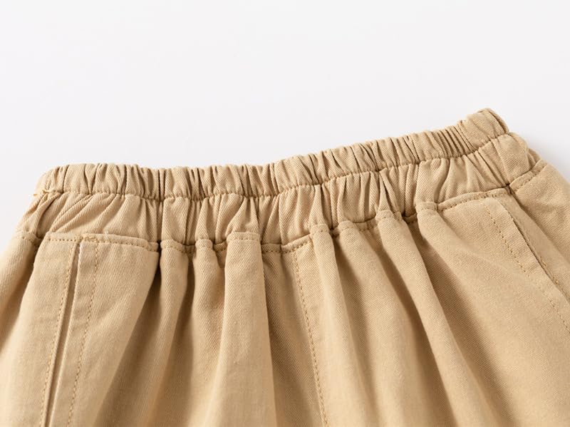 Meufam Toddler Boy Solid Color Sweats Short Pants Sport Jogger Cotton Casual Active Playwear Sweats Pants Basic Sweatpants4