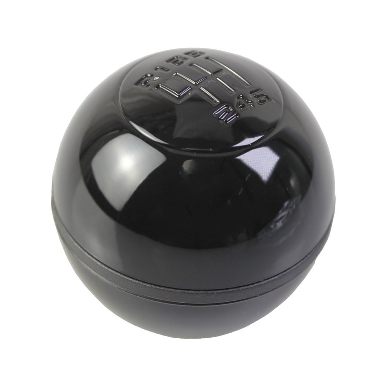 ZNCOJL Car Gear Stick Knob for Alfa for Romeo for Giulietta 6 Speed Car Gear Shift Knob Head Rod No Modification Required(Black)