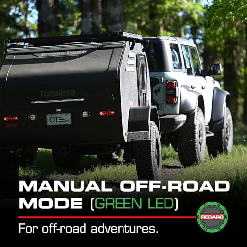 Image of REDARC Tow-Pro Trail Kit Electric Trailer Brake Controller Kit for Ford Bronco, Off Road Dual Braking, Plug and Play Install, 12V /24V Compatible to Tow RV, Camper, Trailer, Boat