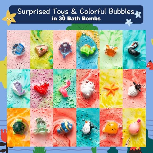 Bloomfizzy GY1001 30 Surprised Bath Bombs thumb #2