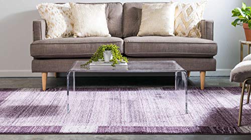 Tapete rectangular Unique Loom Del Mar 160x243 cm violeta miniatura 4