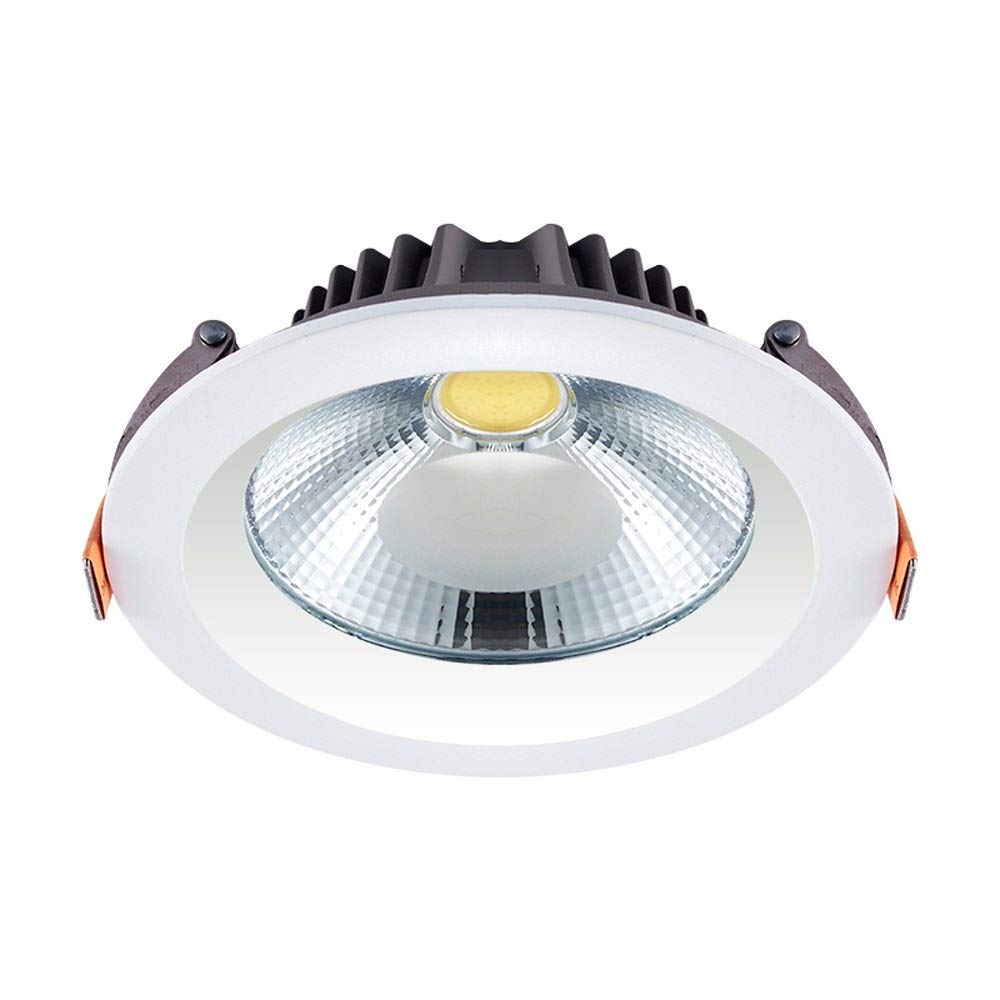 Downlight LED encastré extra plat blanc spot de plafond orientable ultra lumineux pour maison