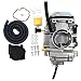 Carburetor for Yamaha Bear Tracker 250 YFM250 and Intake Manifold Carburetor Boot for ATV 1999-2004 Yamaha Bear Tracker YFM250