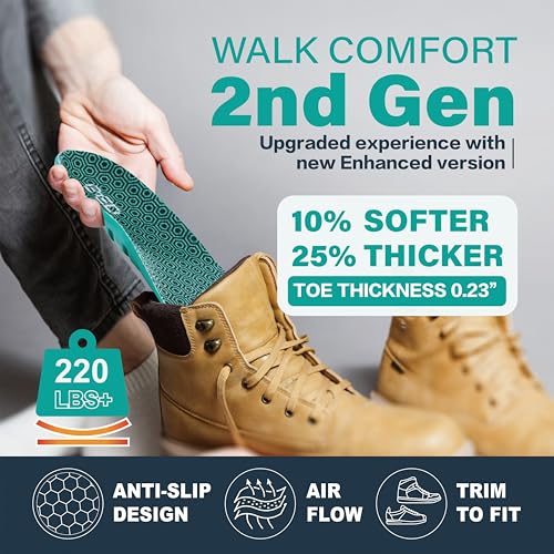 Plantillas GED Work Comfort 2nd Gen para Hombre US 8-13 miniatura 2