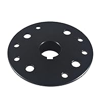 Vista 3 de Buje de piñón de acero negro para Go Kart de 1" de diámetro y chavetero de 1/4" para Mini Bike de 212cc 196cc 6.5hp, Dune Buggies, Drift Trike, Go