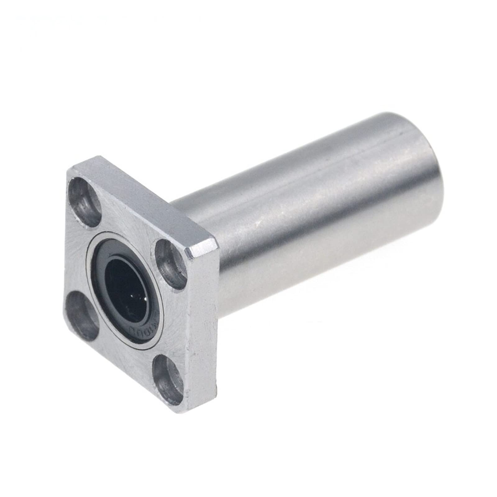Roulement à rotule sphérique Lot de 4 roulements linéaires à bride LMK10LUU LMK12LUU de type plus long 10 mm 12 mm CNC(LMK12LUU)