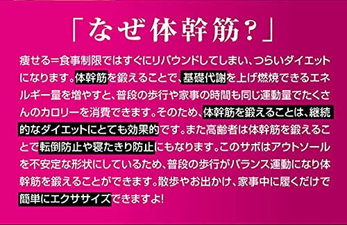 体幹筋シェイプサボ - 画像 4