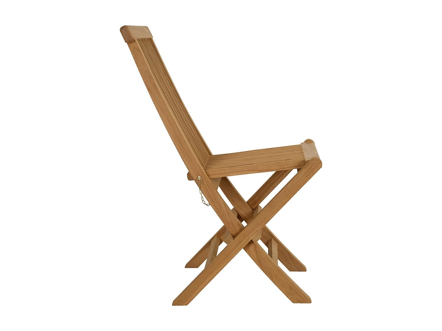 Vente-unique - Silla de jardín 2 plazas Byblos - Teca - Color Natural Claro