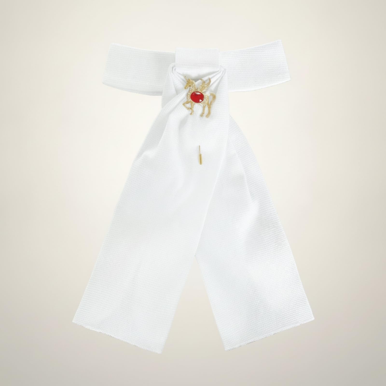 Qianly Turnierplastron Klassisch Plastron Vorgeformt Reitplastron für Reiter