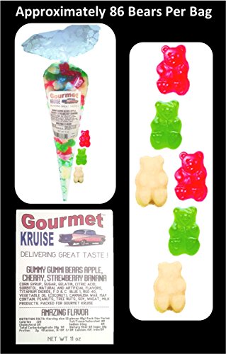 Gomitas sabor manzana, cereza, fresa y plátano (3 Pack) miniatura 2