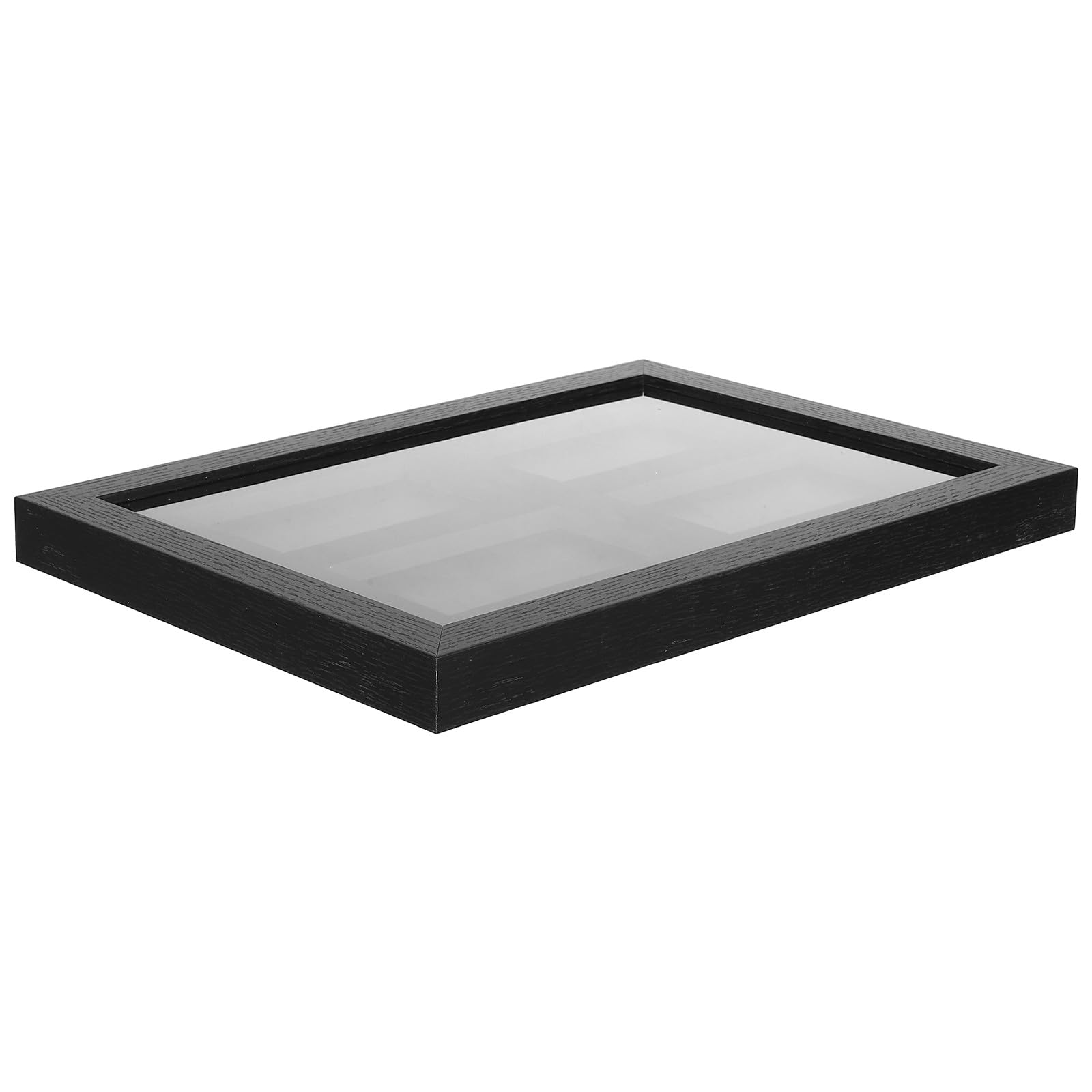 Cadre d'exposition Cabilock en fibreboard noir avec 4 emplacements pour cartes à jouer