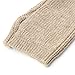 UNDERCONTROL Gold Label Cashmere Wool Blend Knitted Soft Touch Thumb Hole Fingerless Women Texting Arm Long Warmer Cell Phone Mittens Gloves Korea (BEIGE)