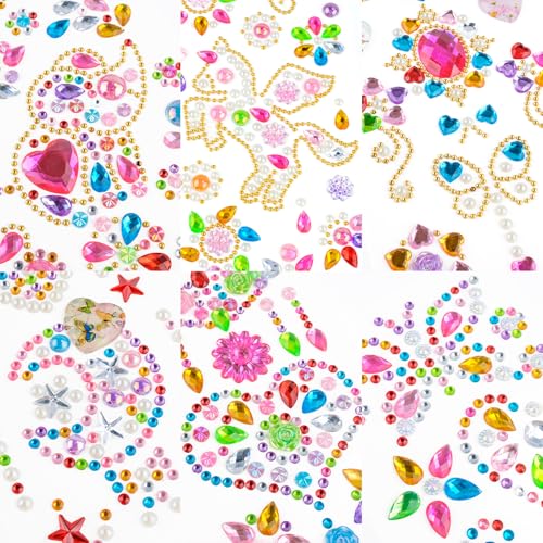 Strass Autocollant Loisir Créatif, 11 Stickers Enfant Strass Autocollants en Acrylique Bijoux Autocollant Visage Enfant pour Noël Anniversaires D'enfants Scrapbooking Décoration Cartes de Vœux Strass Autocollant Loisir Créatif, 11 Stickers Enfant Strass Autocollants en Acrylique Bijoux Autocollant Visage Enfant pour Noël Anniversaires D'enfants Scrapbooking Décoration Cartes de Vœux