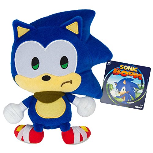 Sonic Emoji Plush, Sad, Blue