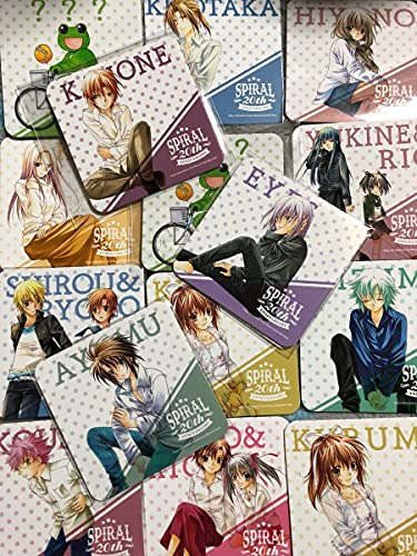 スパイラル～推理の絆～ スパイラルカフェ 後半コースター13種(コンプ－１枚)15枚セット