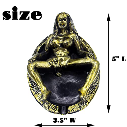 X-D Small Beauty Bathing Figurine Sexy Women Cigar Ash Tray For Home Office Decor Fantasy Crafts Gifts #TOP3