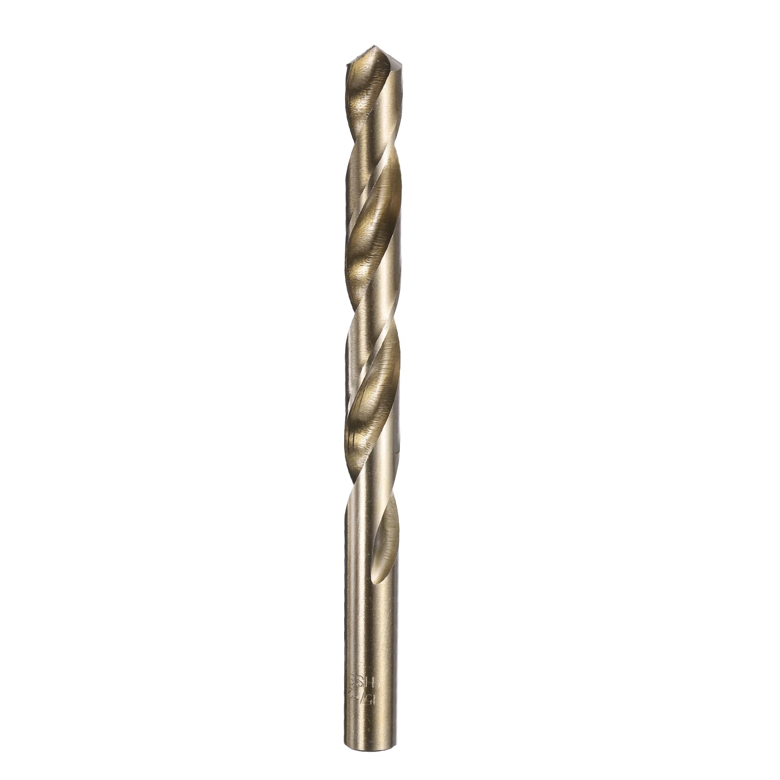 sourcing map 1pcs 15/32" M35 Cobalt Twist Drill Bits High-Speed Steel