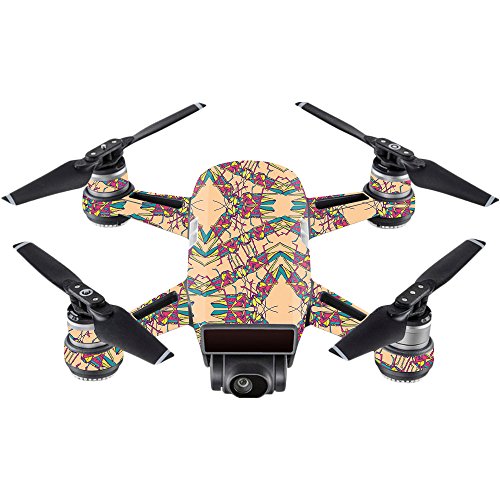MightySkins Skin Compatible with DJI Spark Mini Drone &ndash; Gr