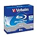 Produktbild Verbatim 43688 Single-Layer BD-R 25GB 1-4 x 5er-Pack Jewelcase white blue surface