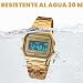 Imagen de Nicoone Reloj Digital Vintage Unisex de Acero Inoxidable