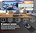 4K HDMI Multiviewer 4X1 with IR Remote SIGRAPID Screen Divider 4 HDMI in 1 Out Seamless Switch 1 4 Way Display Supports 4K@60Hz(YUV)/4K@30Hz(RGB)/1080P Full HD HDCP1.4 5 View Modes 1×1 2×2 1＋3 etc.