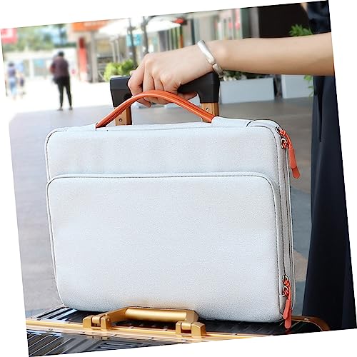 Support ordinateur portable et pochette feutre SECFOU antichoc pour ordinateur
