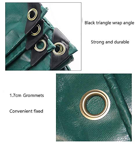 Bâche en PVC imperméable tous temps OKUOKA résistante avec œillets - 3