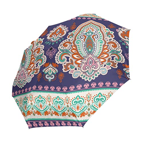 Parapluie automatique coupe-vent pliable fini les chutes sous l'orage