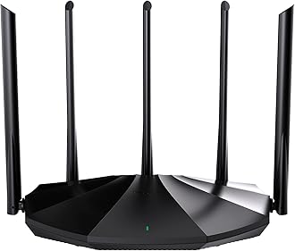 WiFi 6 Router for Home, AX1500 Dual Band Gigabit Router for Wireless Internet, Long Range Coverage with 5 * 6dBi High-Gain Antennas, 4 Gigabit Ports, Support WPA3, IPv6, Parental Control(RX2Pro)