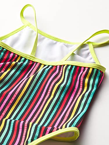 Image of kensie Girls' Stripe One Piece Swimsuit
