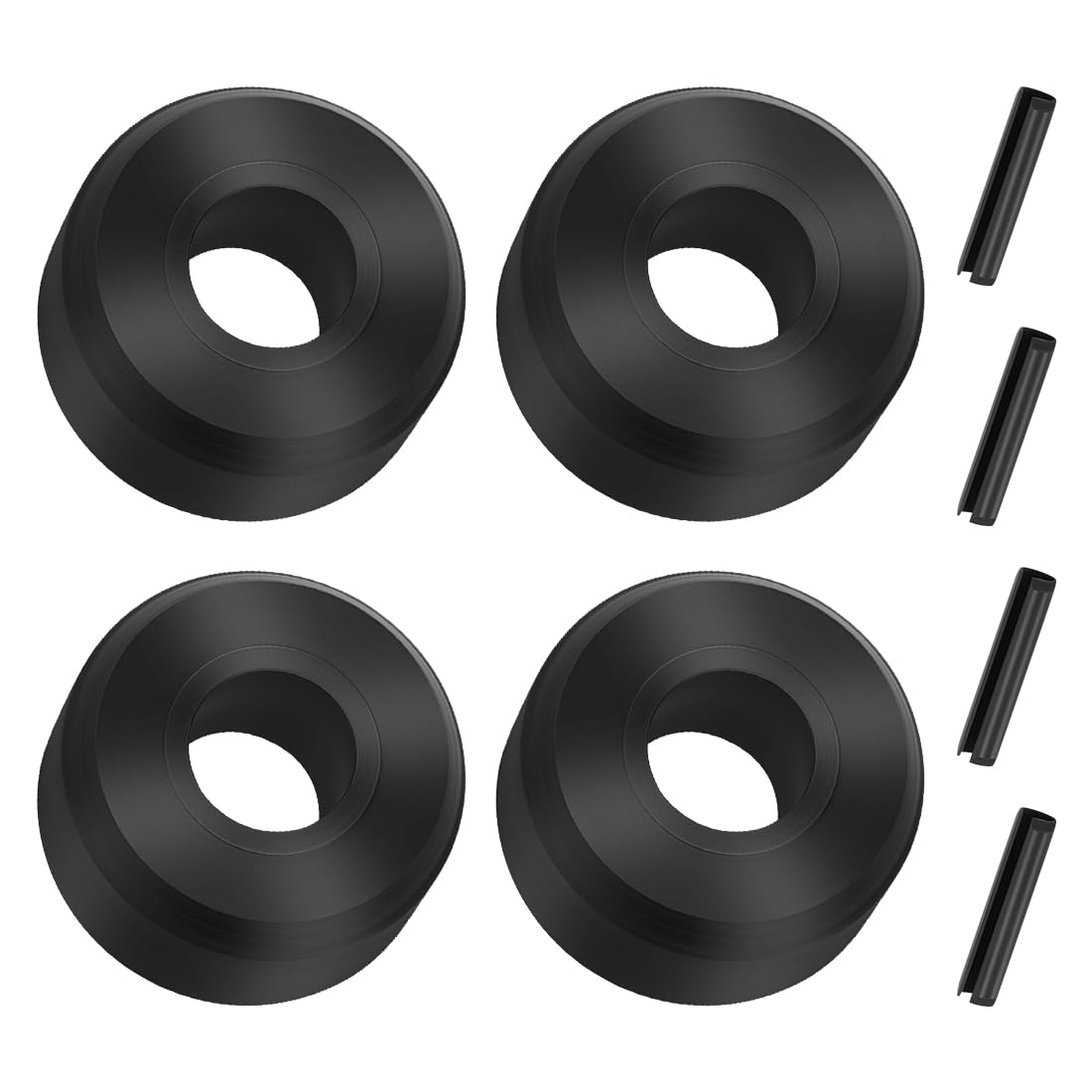 Sekundär-Kupplungsrollen mit rostfreien Bolzen passend für Polaris Ranger 570 900 1000 RZR 570 800 900 1000 2008-2009 2011-2019 5434534 4 Stück