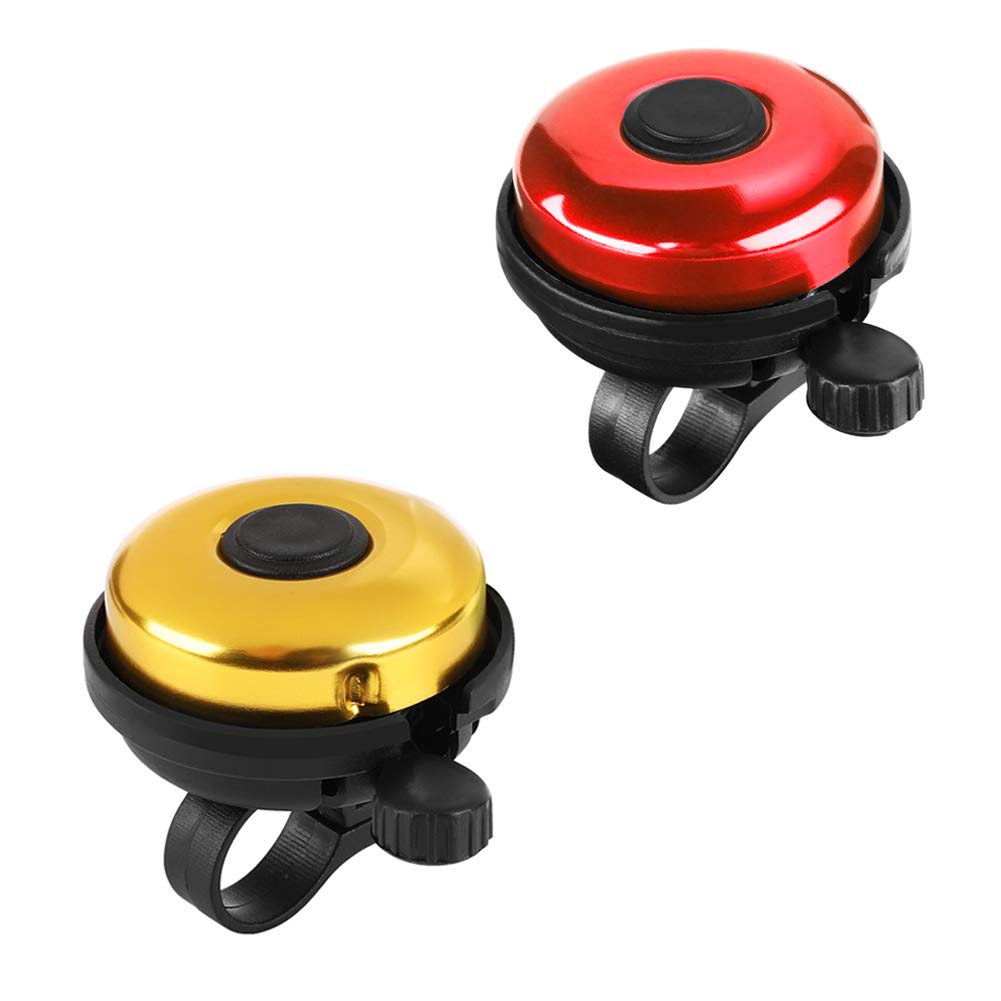 Accmor Classic Bike Bell, Aluminum Bicycle Bell, Loud Crisp Sound Bike Bell Adults Kids