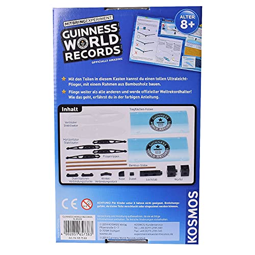 TE-Trend 3 Stück Kosmos Experimente Experimentierkasten Flieger Gleiter Physik Baukasten Mitbring Experimente für Kinder… – Bild 3