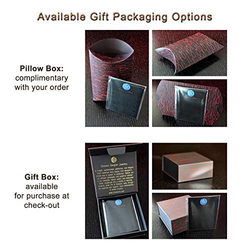 Dolceoro Customize 2 Sides, Personalized Name, Inspirational Mantra, Motivational Dainty Bar Necklace, 316L Surgical Stainless Steel #TOP5