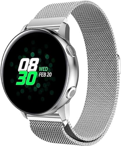 Image of 22 MM Strap, Compatible with Galaxy Watch 3 45mm /Sam-sung Galaxy Watch 46mm /Gear S3 Frontier /Classic Band, 22mm Stainless Steel, Metal Strap for Galaxy Watch 46mm Smartwatch