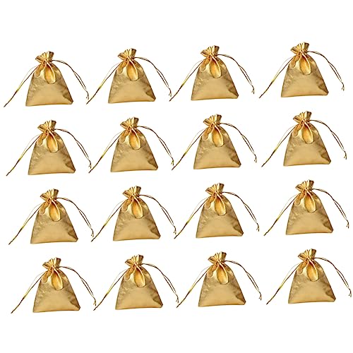 minkissy 9x12cm Jewelry Storage Bag Set Drawstring Pouch for Earrings Necklaces Bracelets Hair Clips Wedding 100pcs