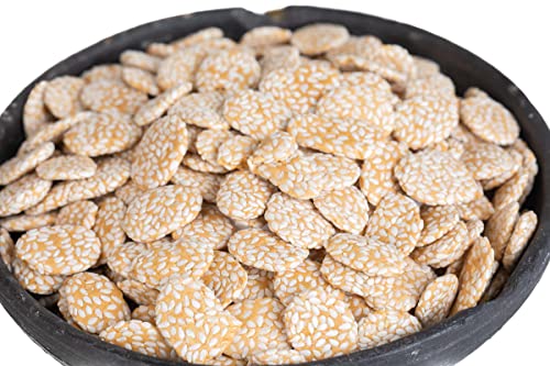 Image of HERBS INDiA Gur ki Rewari 350g | Gud Rewdi | Rewdi | Til Sweets | Revadi | Rewadi | Indian Candy Mithai |Sesame Pops | Til Wali Rewadi |for Any Occasion