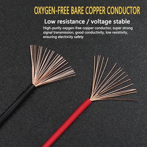 Câble cuivre 4 mm² isolé PVC de 100m pour fil de signal de commande