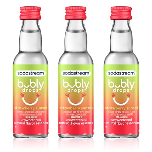 Image of SodaStream bubly Drops, Strawberry Sunset, 1.36oz (Pack of 3)