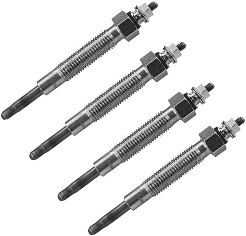 Compatible with Hyundai for H-1 for H100 2.5 2.6 4PCS 3671042000 MD077167 Ignition Glow Plugs Heater