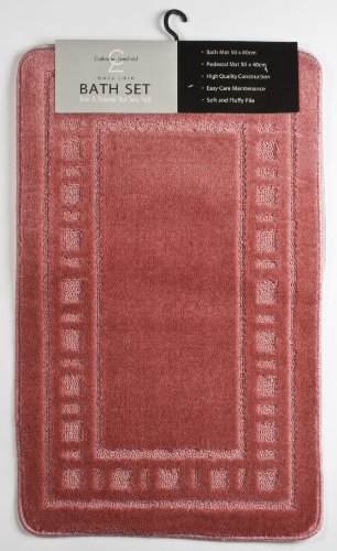 Catherine Lansfield Armoni Bath Set Biscuit